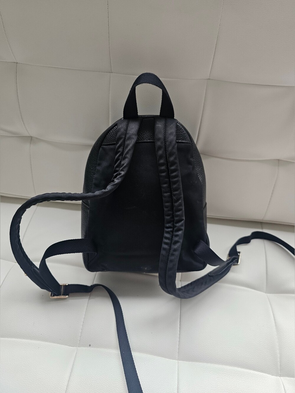 Authentic COACH Black Pebbled Leather Mini Backpack - Gold Hardware - Picture 2 of 15
